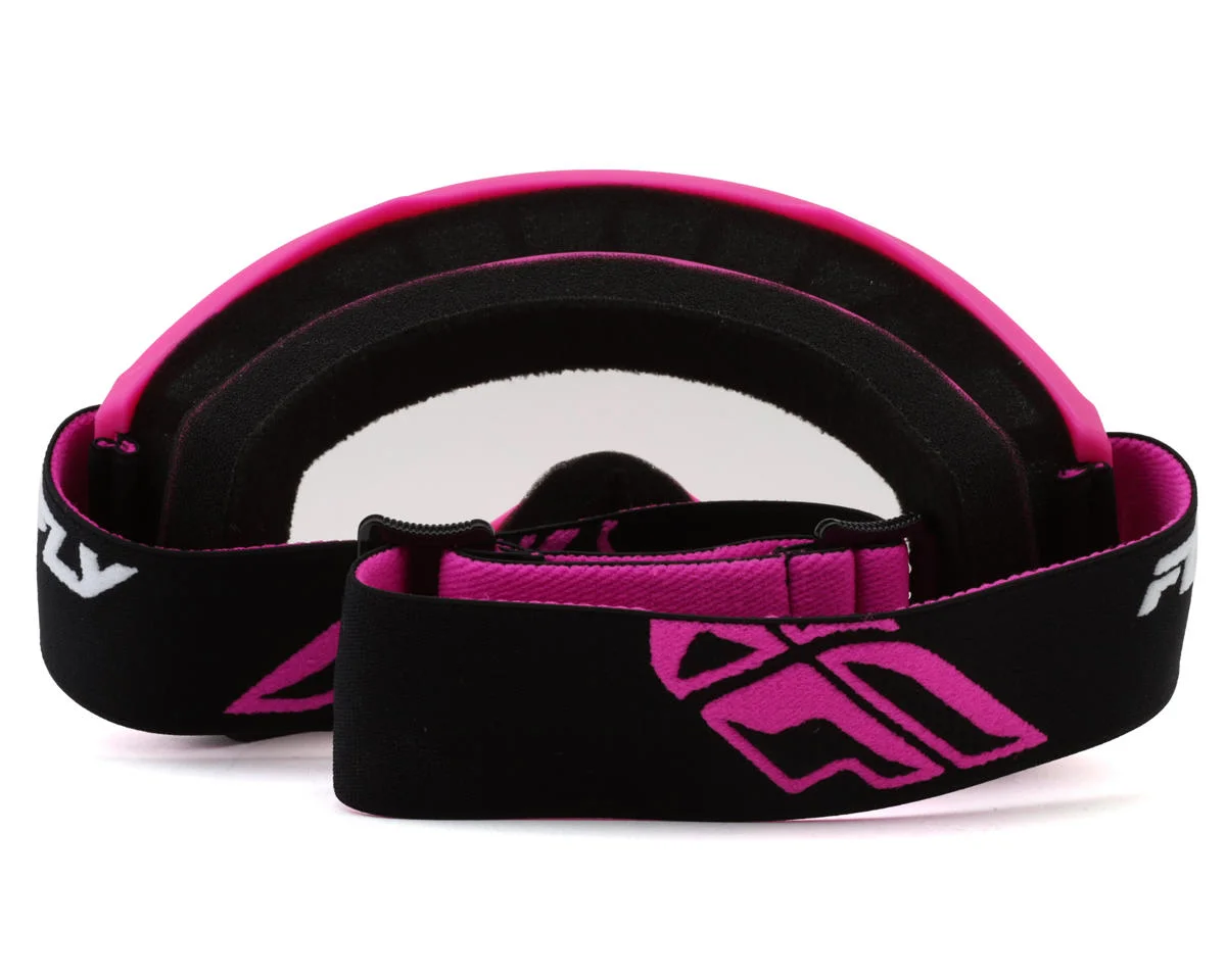 Fly Racing Focus Goggle (Black/Pink) (Clear Lens) - view 2
